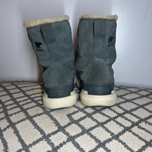 Sorel Women's Explorer II Joan Faux Fur Boot — Waterproof Suede Boots - Picture 8 of 8